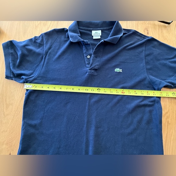 Lacoste Set of 5 Pique Polo Shirts - Pink, Red, Mint, Aqua, Navy - Picture 12 of 13